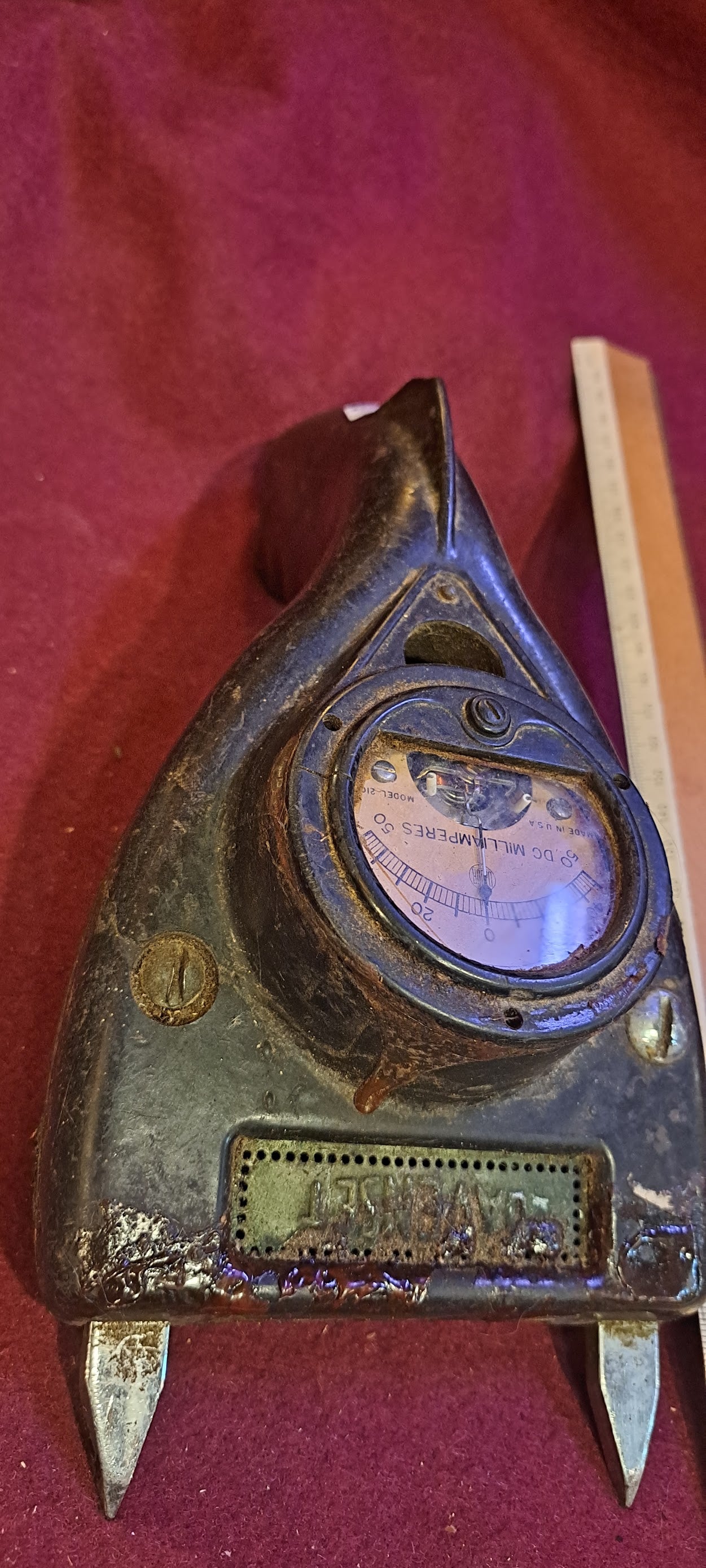 Antique Milliampers probe analog [INS10257]