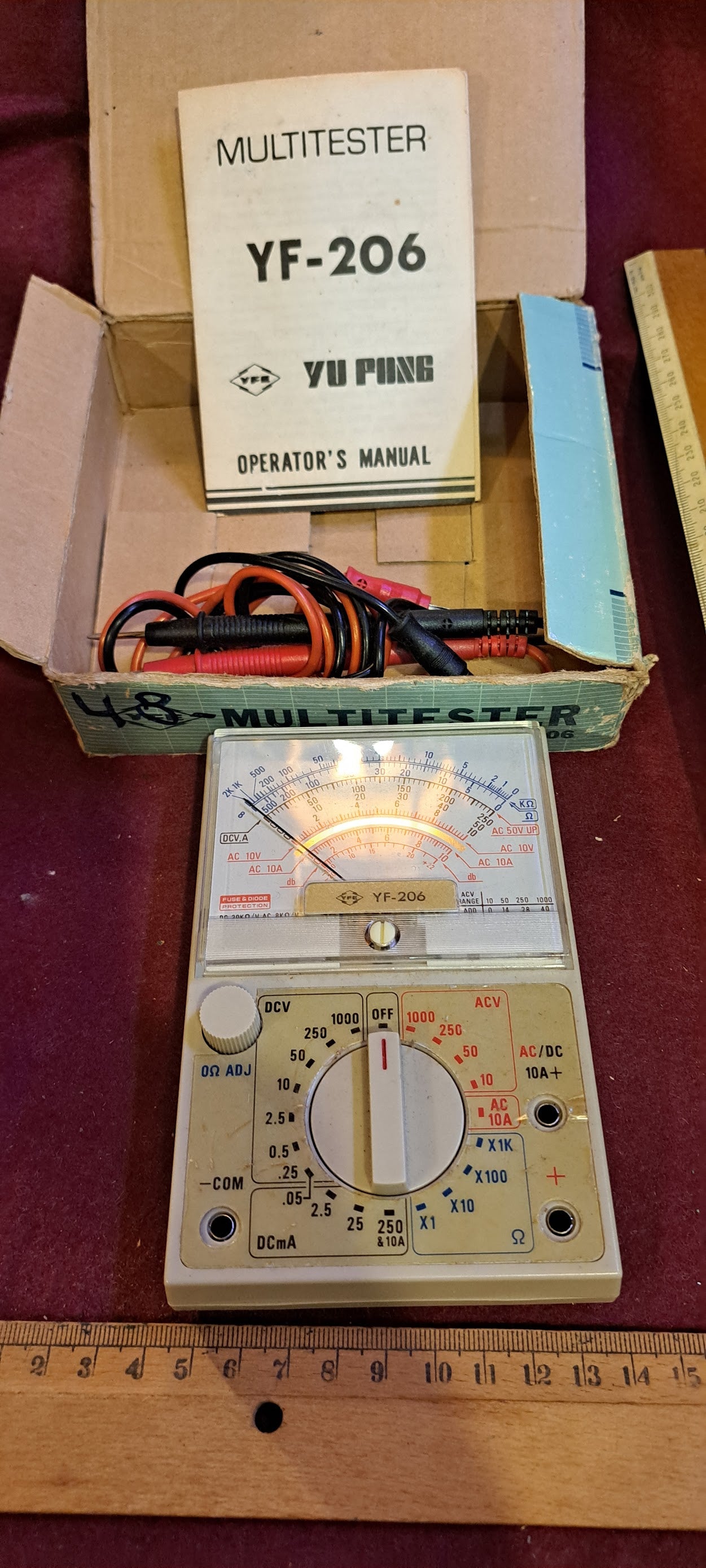 Vintage Multimeter analog [INS10263]