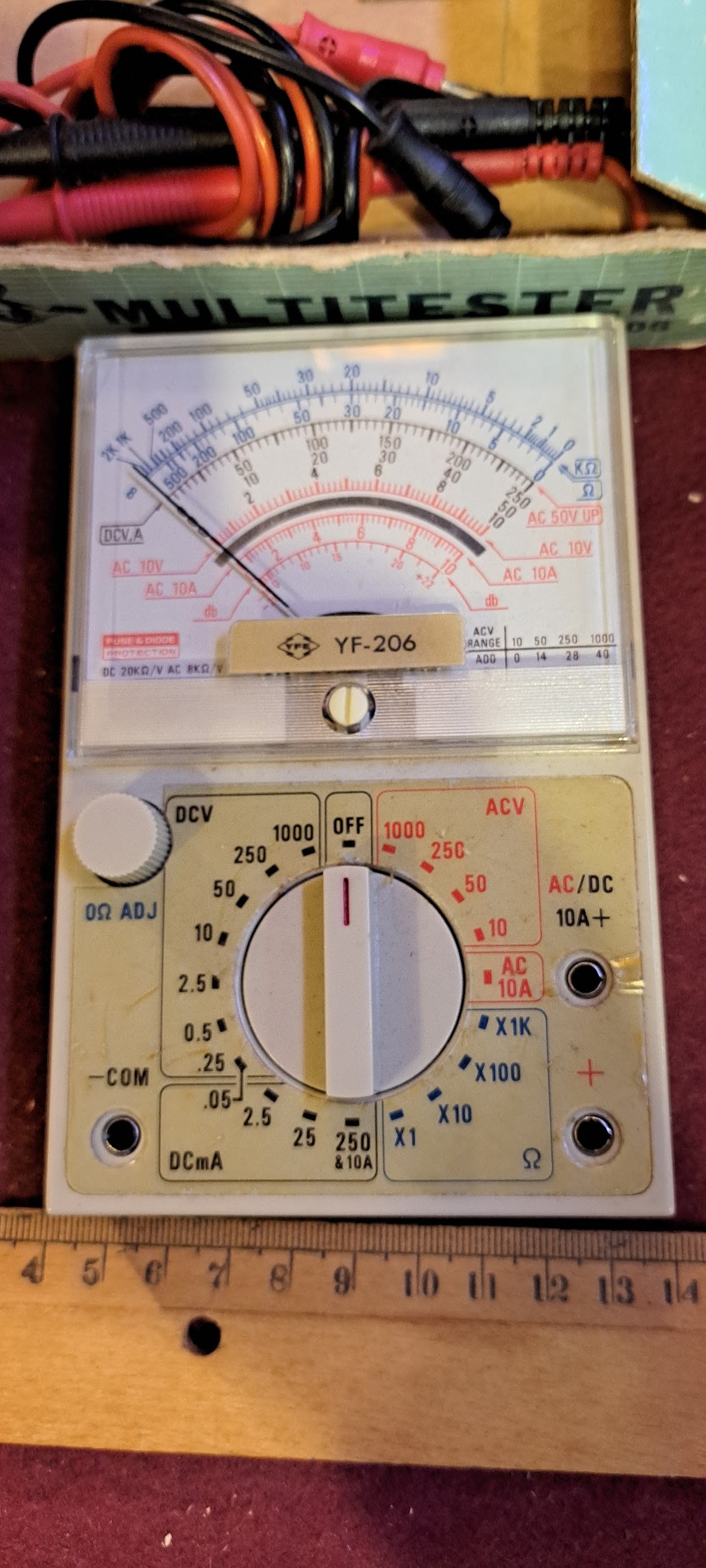 Vintage Multimeter analog [INS10263]