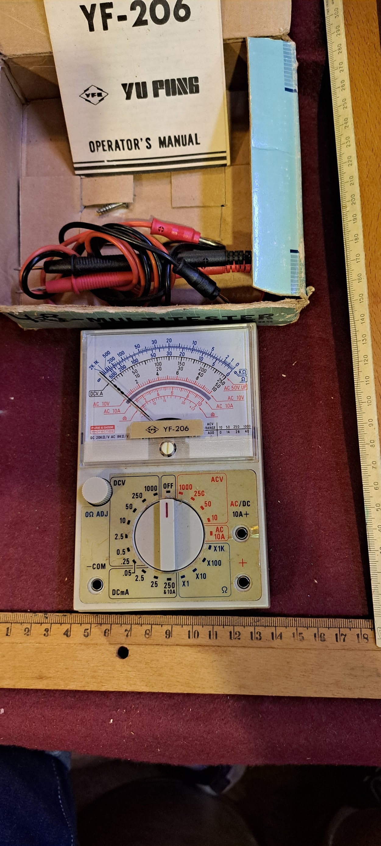 Vintage Multimeter analog [INS10263]