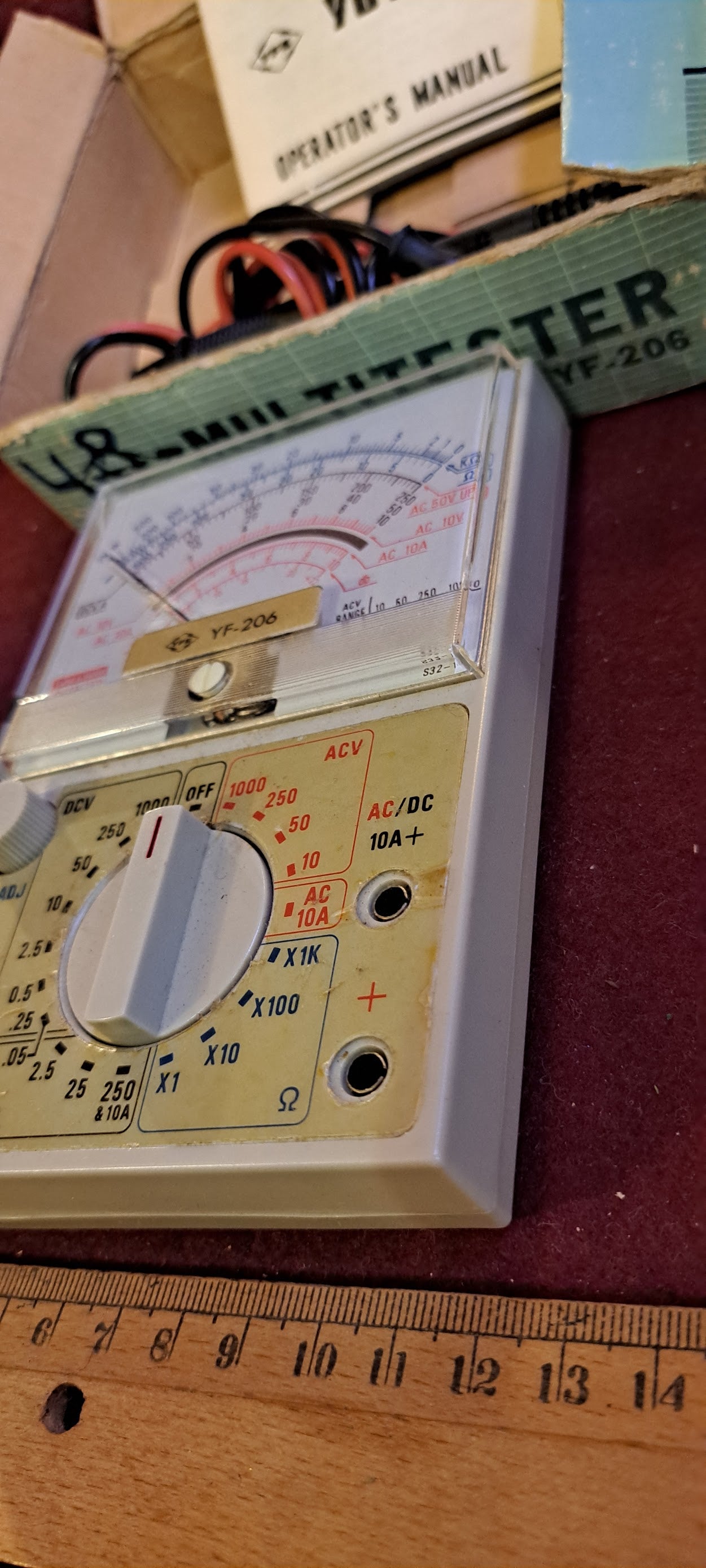 Vintage Multimeter analog [INS10263]