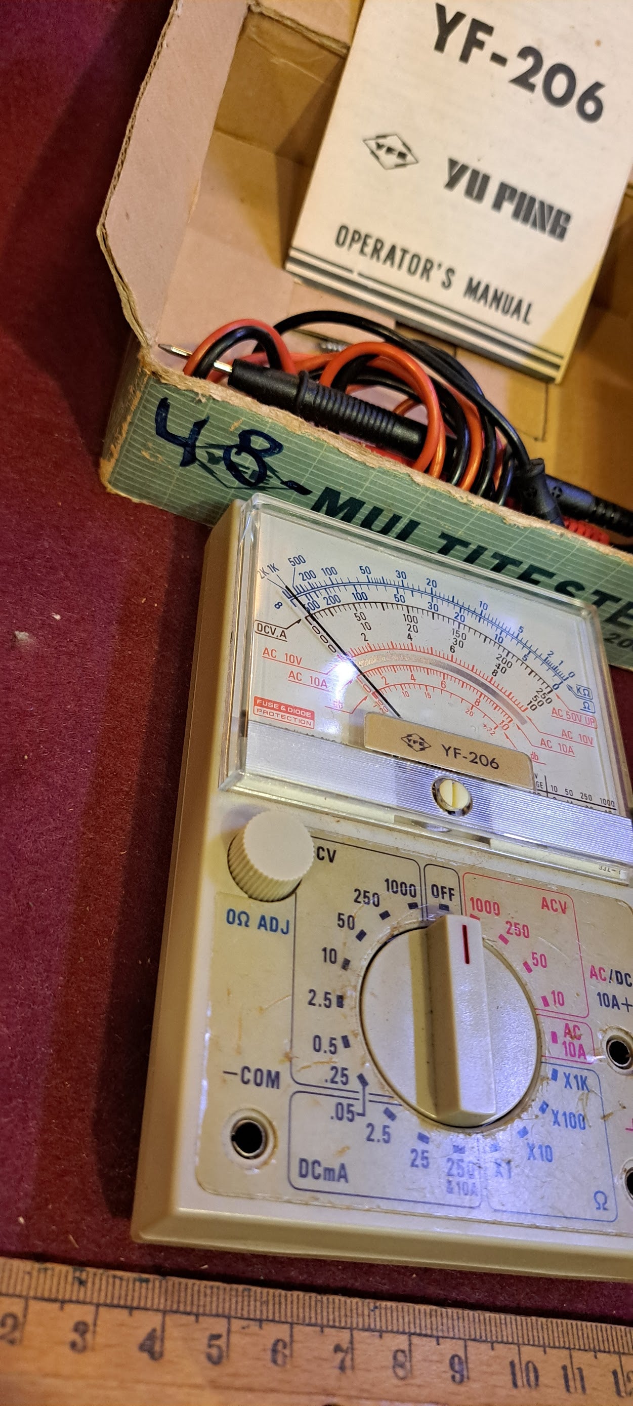 Vintage Multimeter analog [INS10263]
