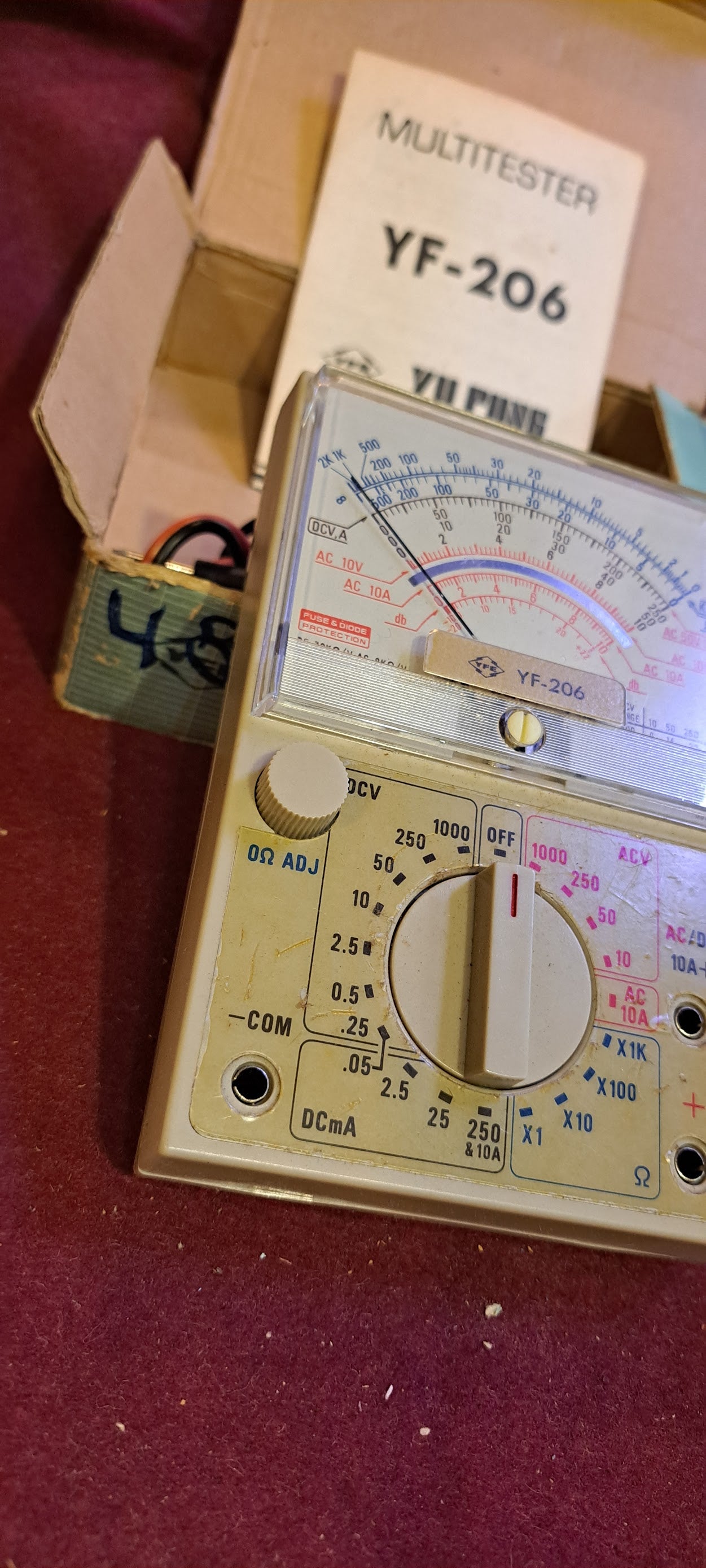 Vintage Multimeter analog [INS10263]