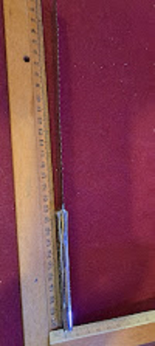 סכין יהודית ישנה לחלה, ציפוי כסף [JUD10143]