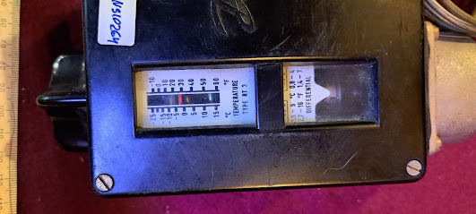 Vintage Thermostat pressure control sw [INS10264]