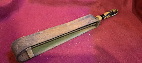 Antique Leather knife sharpener [TOL10164]