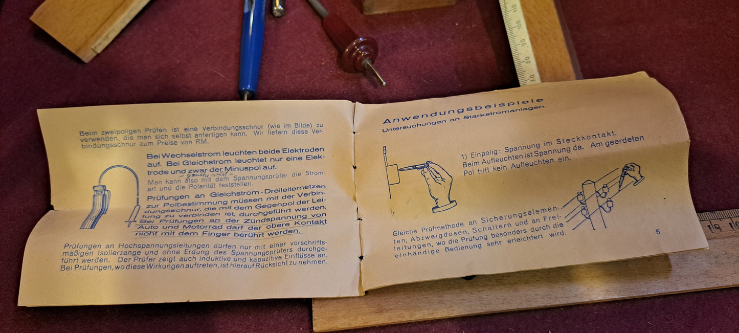 Vintage Power leakage measuring device [INS10283]