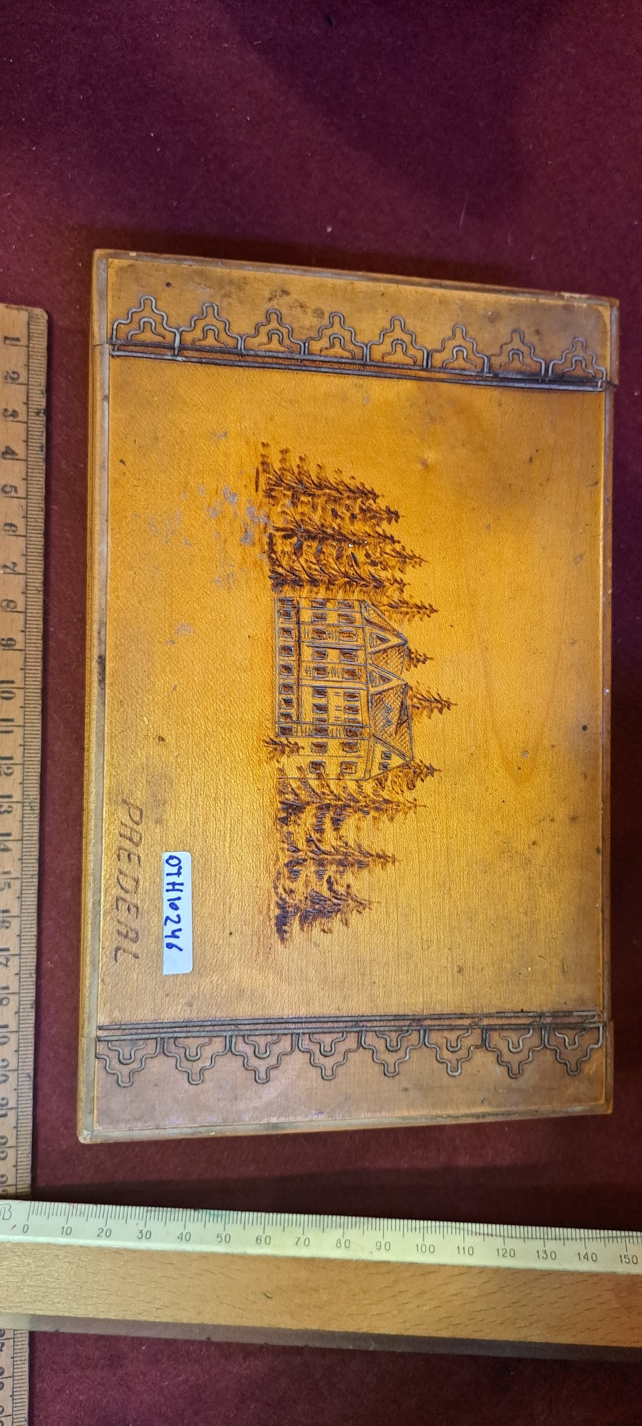 מגש נחושת למזכרת של יצחק רבין [ISR10136] 