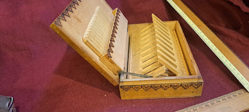 Vintage Wooden cigarettes box [OTH10246]
