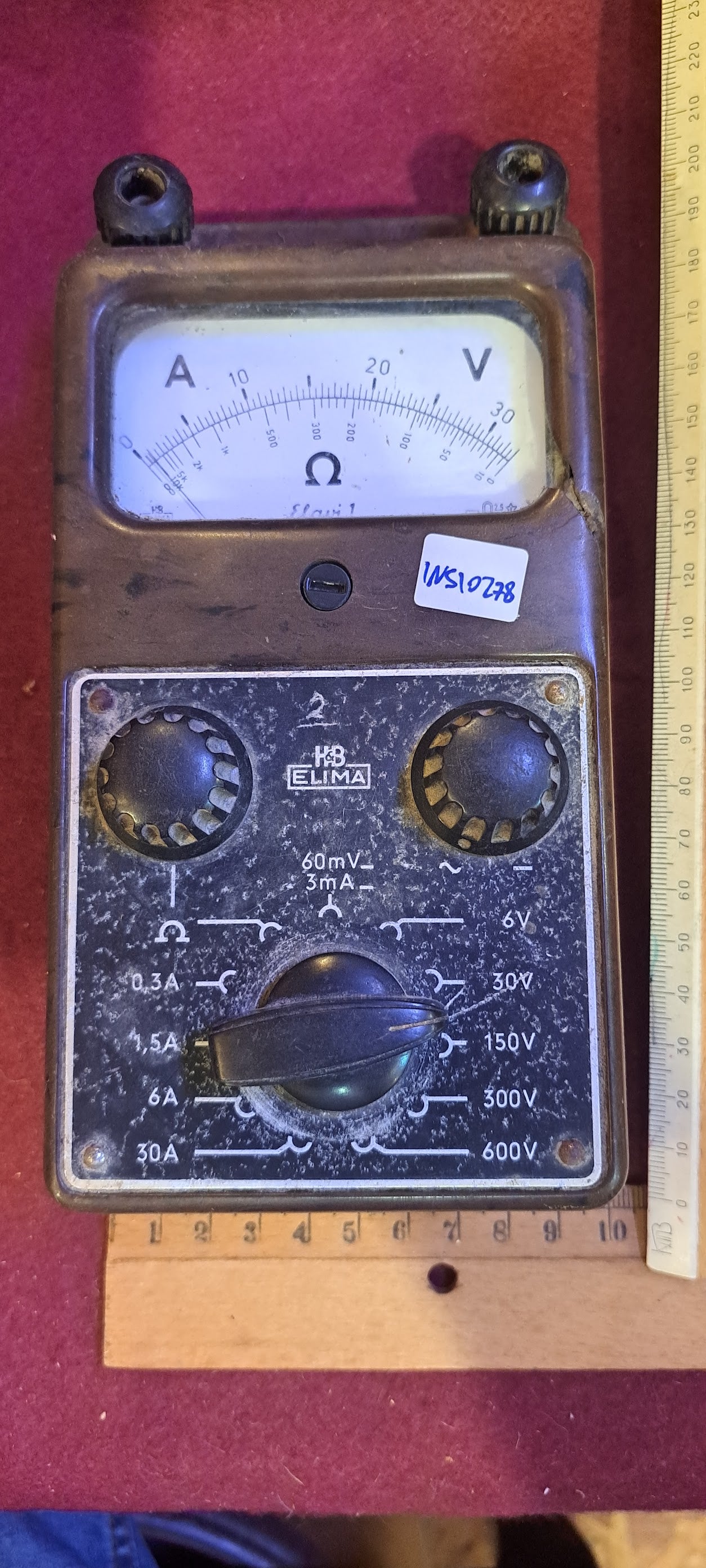 Vintage Multimeter analog [INS10278]