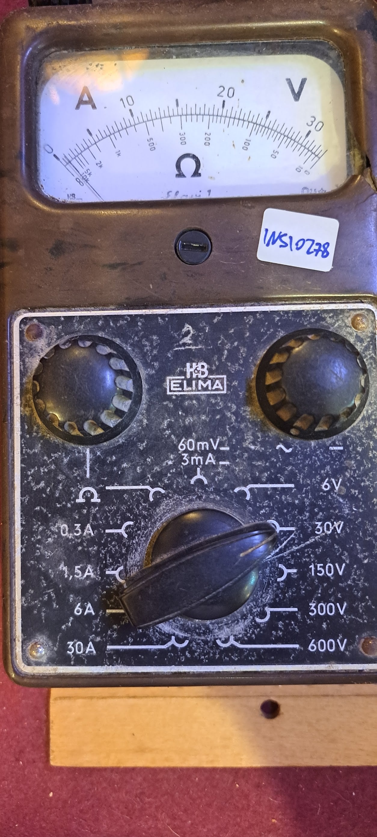 Vintage Multimeter analog [INS10278]