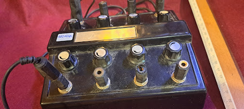 Vintage Headphones analog junction box [INS10277]