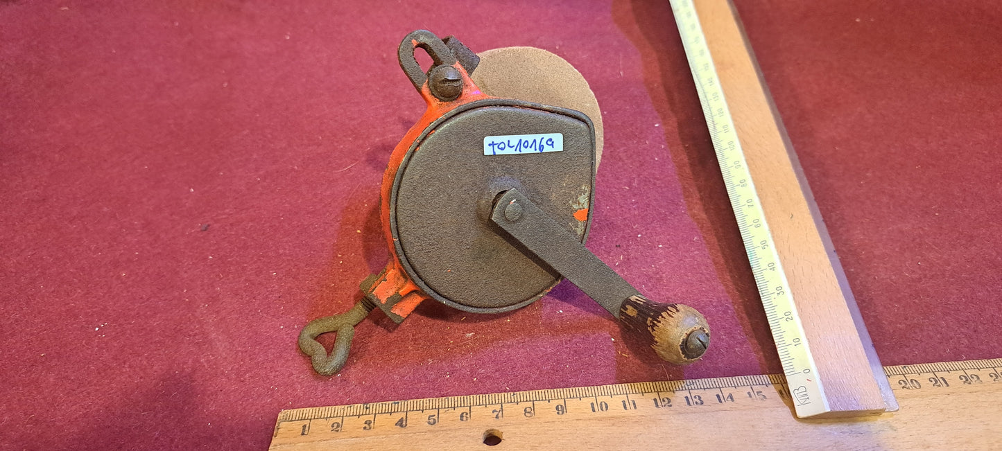 Vintage manual Lock grindstone [TOL10169]