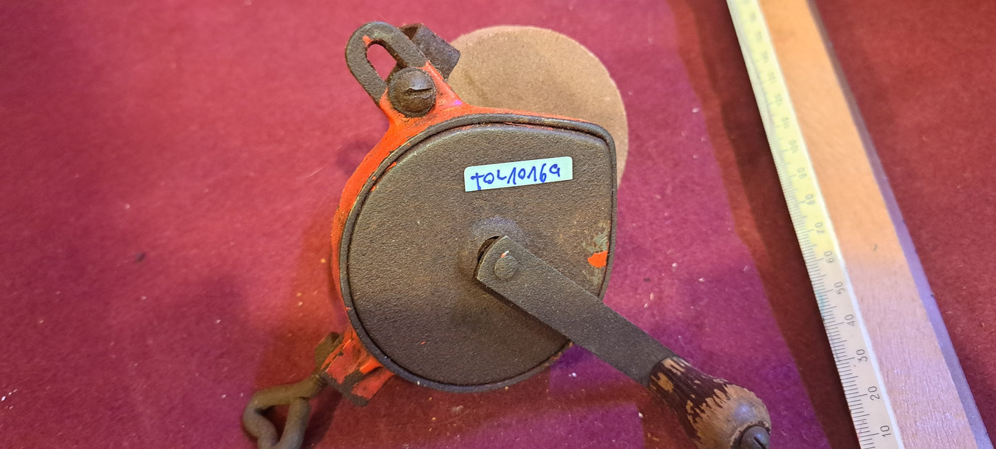 Vintage manual Lock grindstone [TOL10169]
