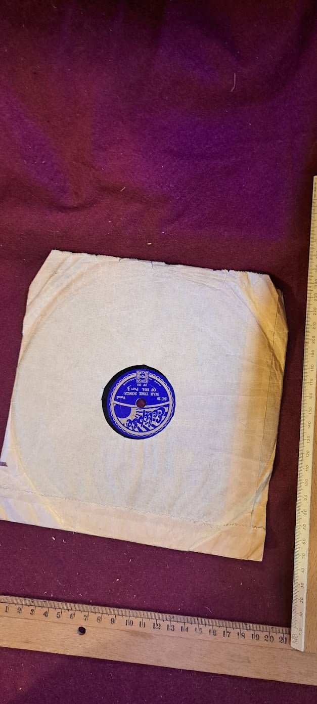 War time songs record [ENT10166]