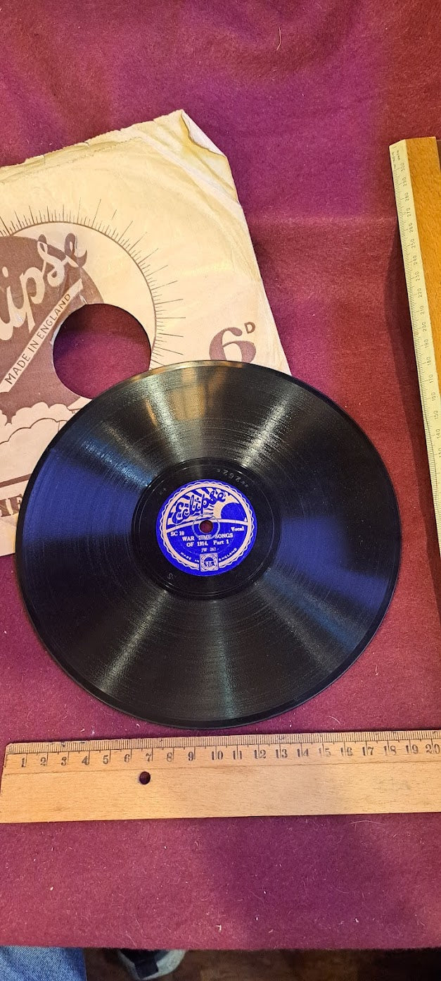 War time songs record [ENT10166]