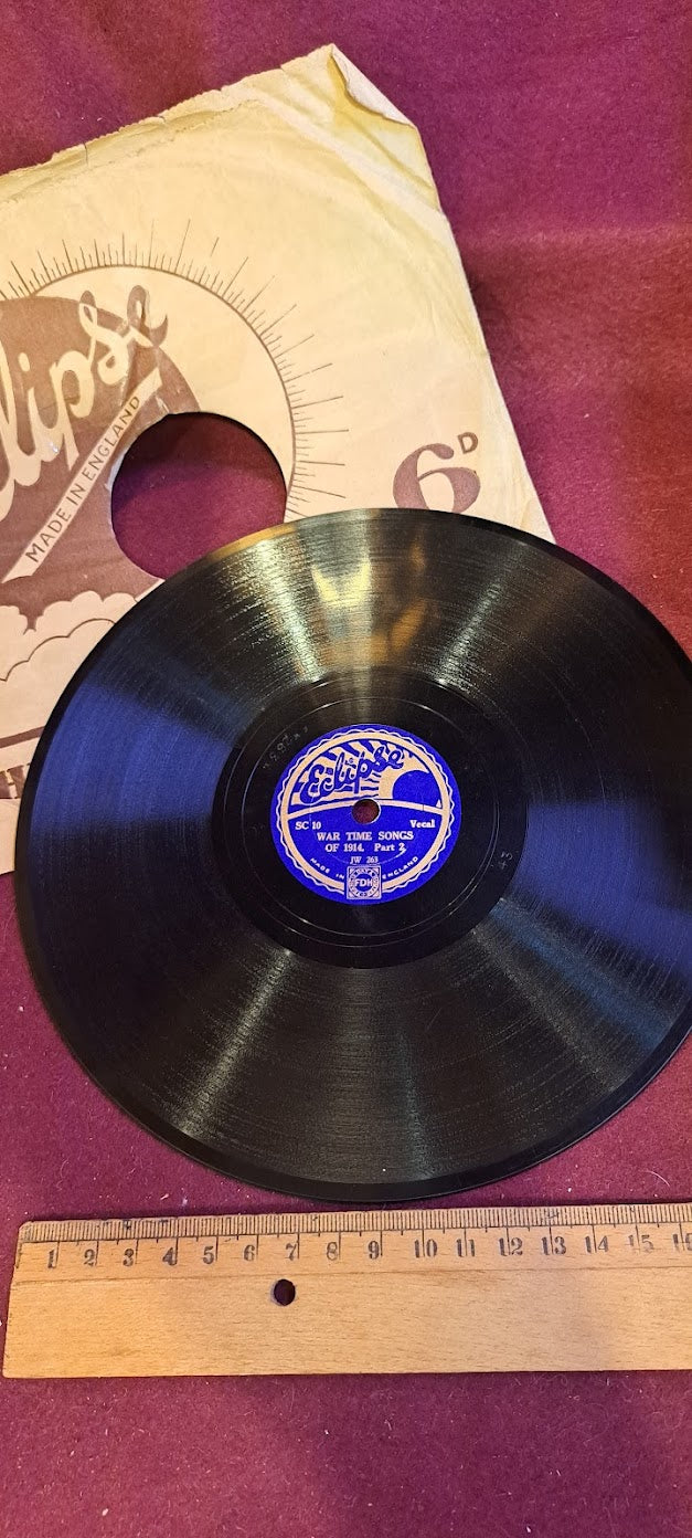 War time songs record [ENT10166]