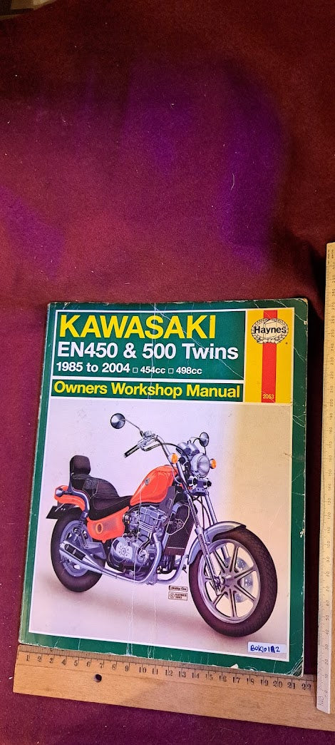 Kawasaki EN450, EN500 manual 2004 [BOK10192]