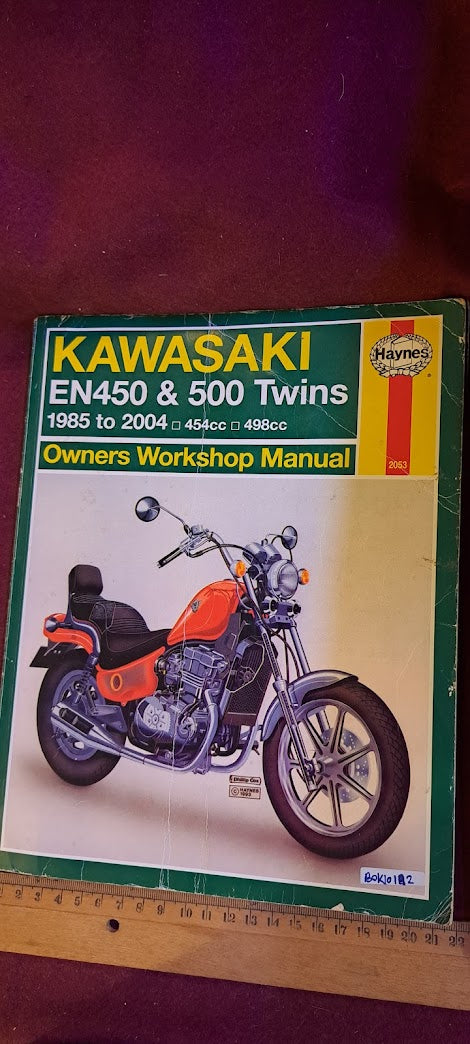 Kawasaki EN450, EN500 manual 2004 [BOK10192]