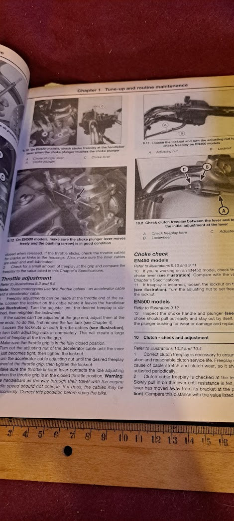 Kawasaki EN450, EN500 manual 2004 [BOK10192]