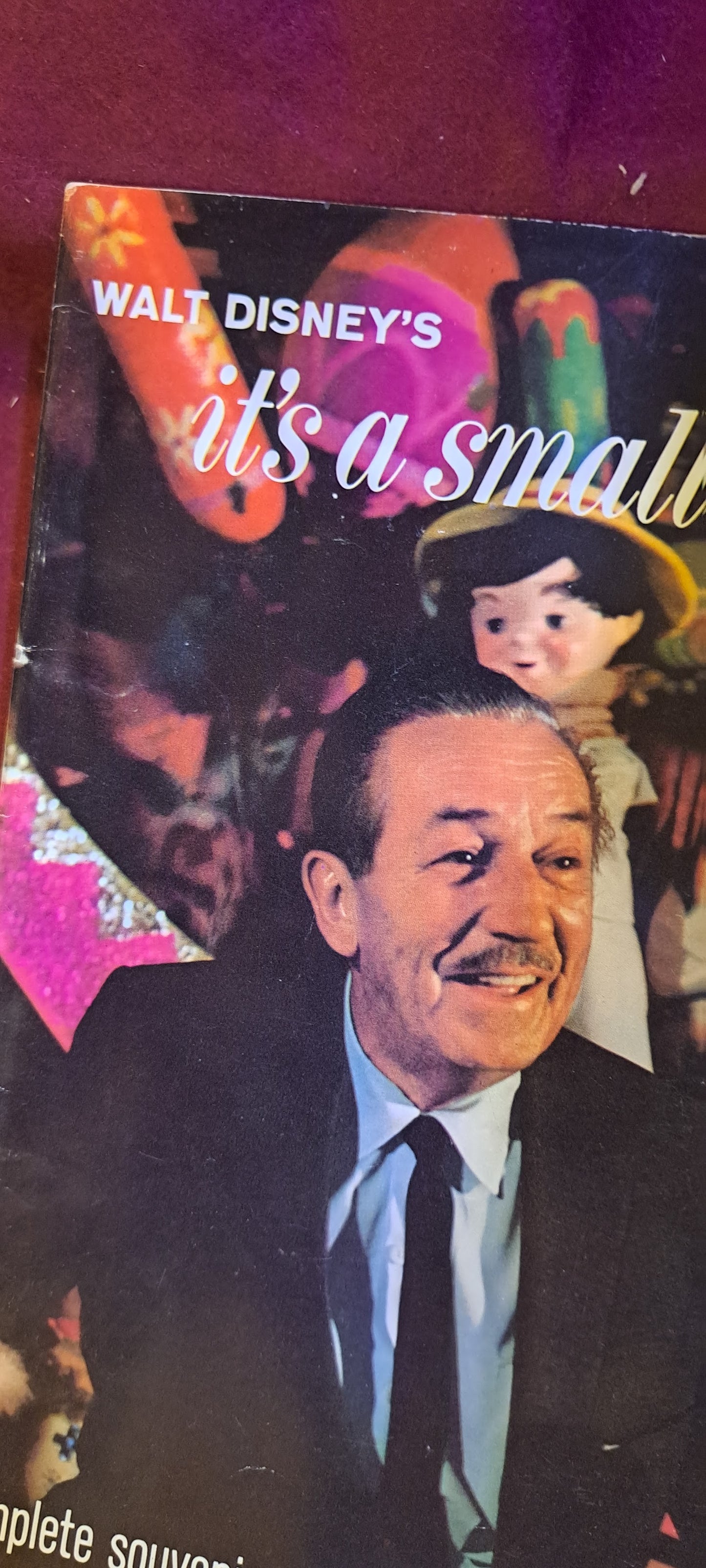 Its a small world Walt Disney book [BOK10201]