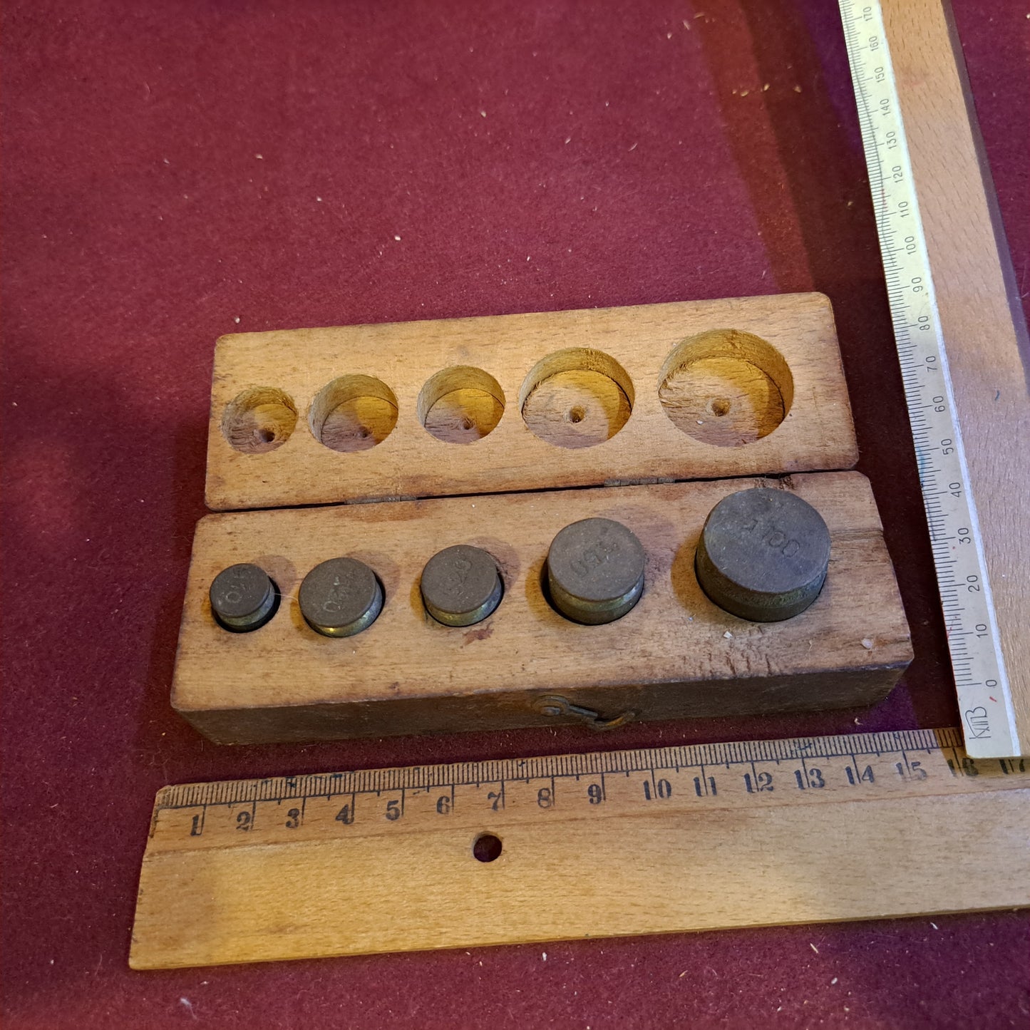 Vintage Libra weights set [TOL10180]