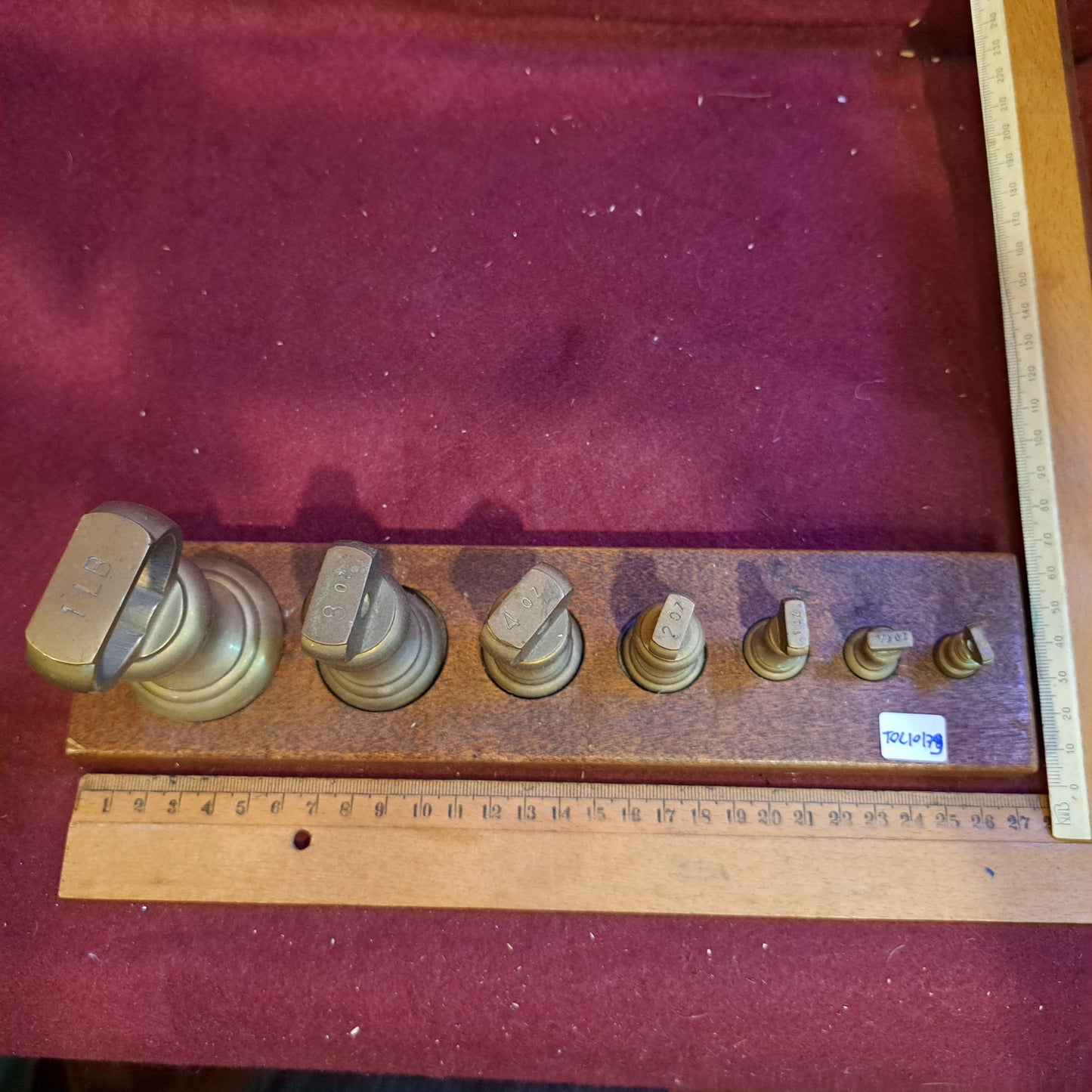 Vintage Libra weights set [TOL10179]