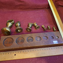 Vintage Libra weights set [TOL10179]