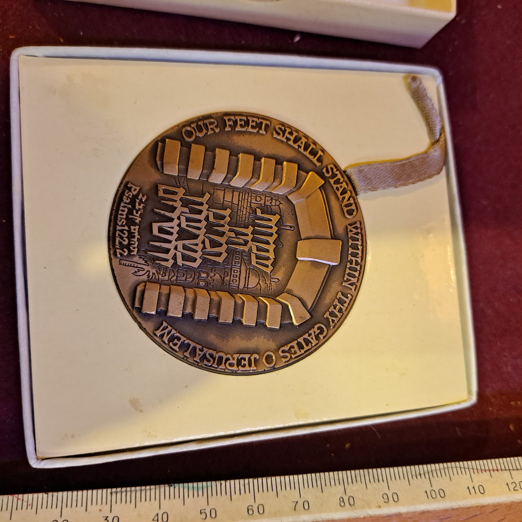 Israel bronze medal jerusalem 1981 [ISR10142]