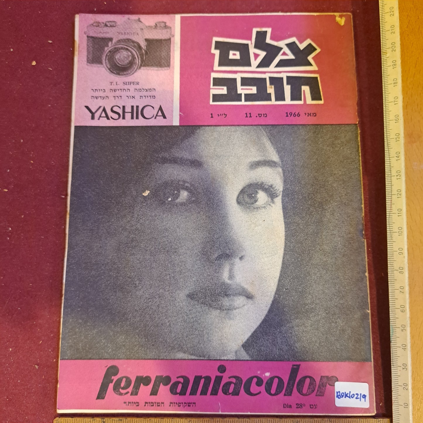 Amateur photographer Hebrew booklet 1966 [BOK10219]