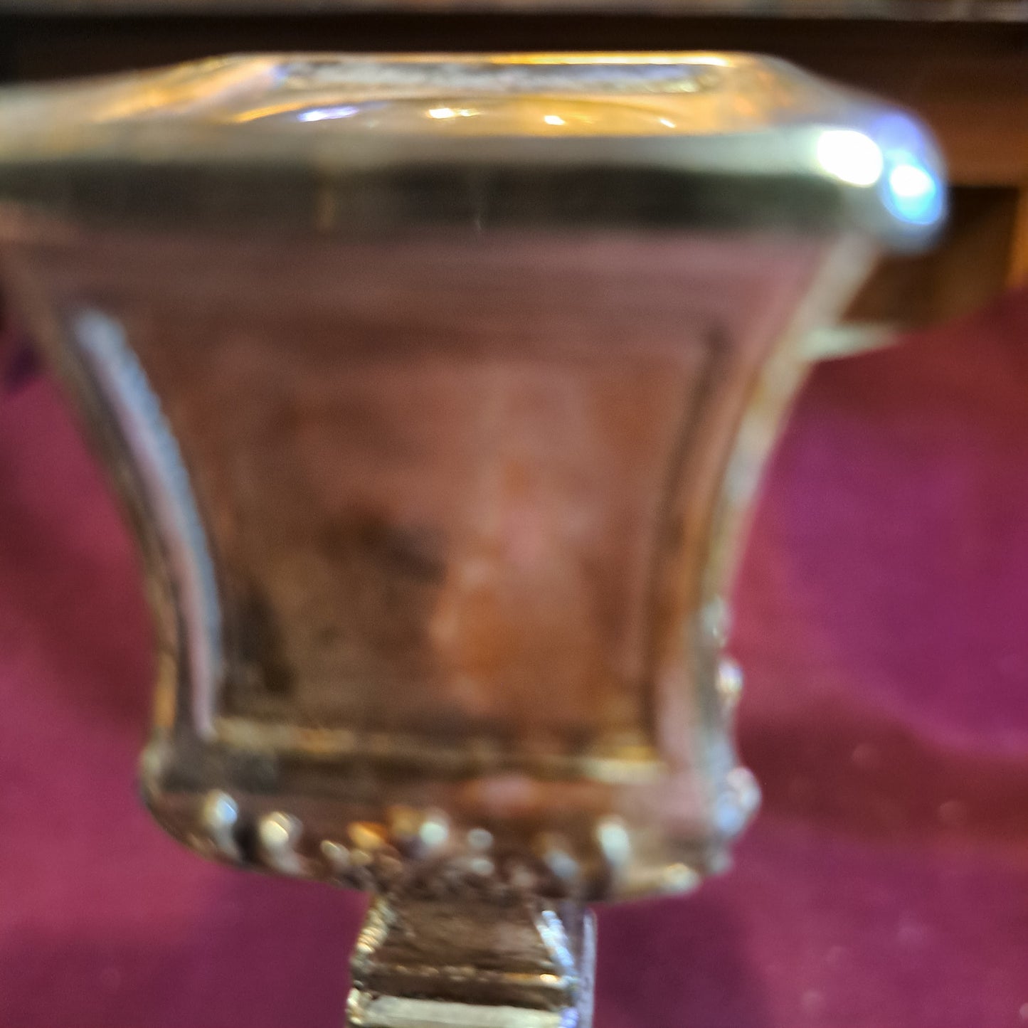 Jewish shabbat vintage candlesticks [JUD10148]
