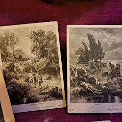 Postcards 1930, set of 10 pcs [BOK10238]