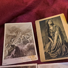 Postcards 1930, set of 10 pcs [BOK10238]