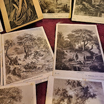 Postcards 1930, set of 10 pcs [BOK10238]