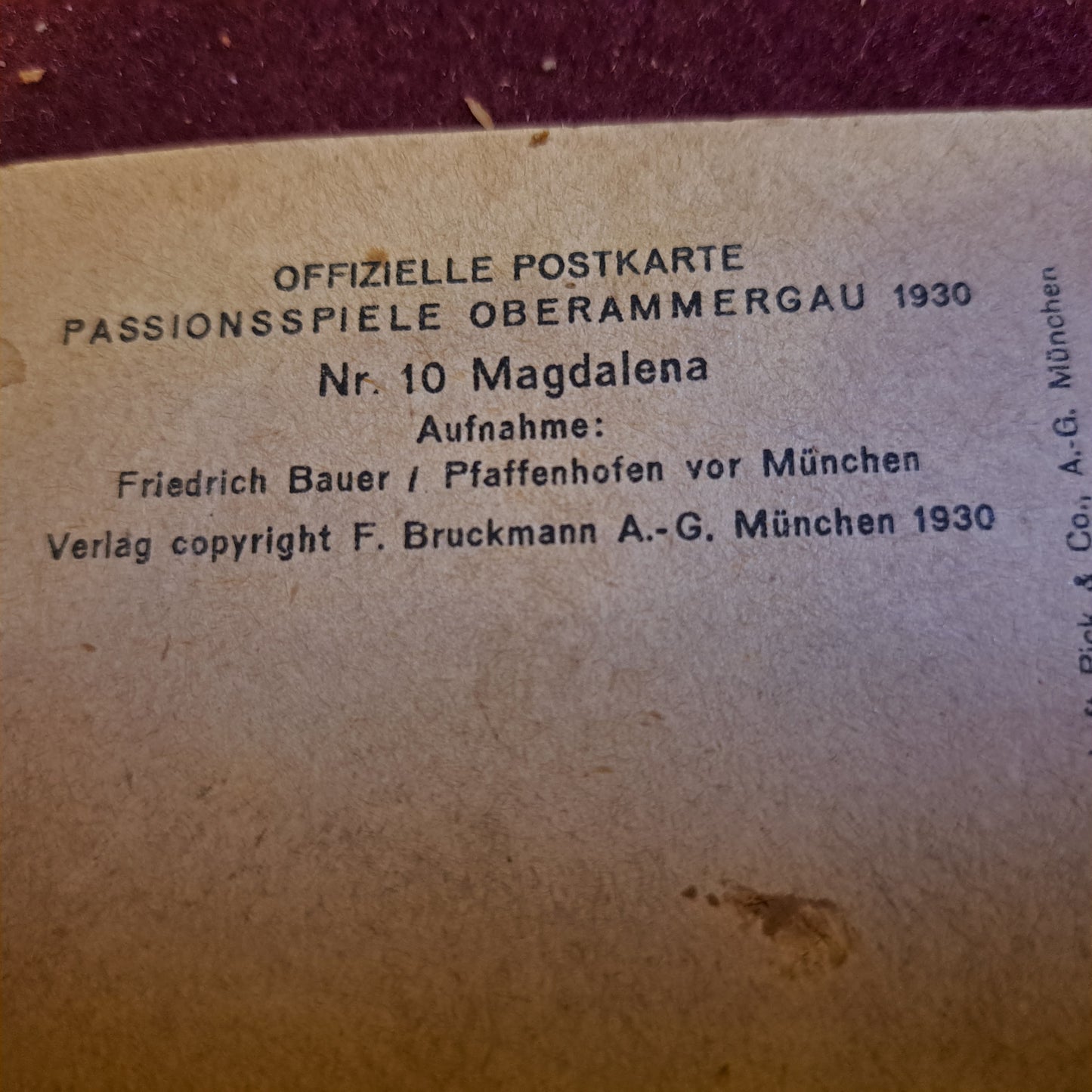 Postcards 1930, set of 10 pcs [BOK10238]