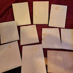 Postcards 1930, set of 10 pcs [BOK10238]