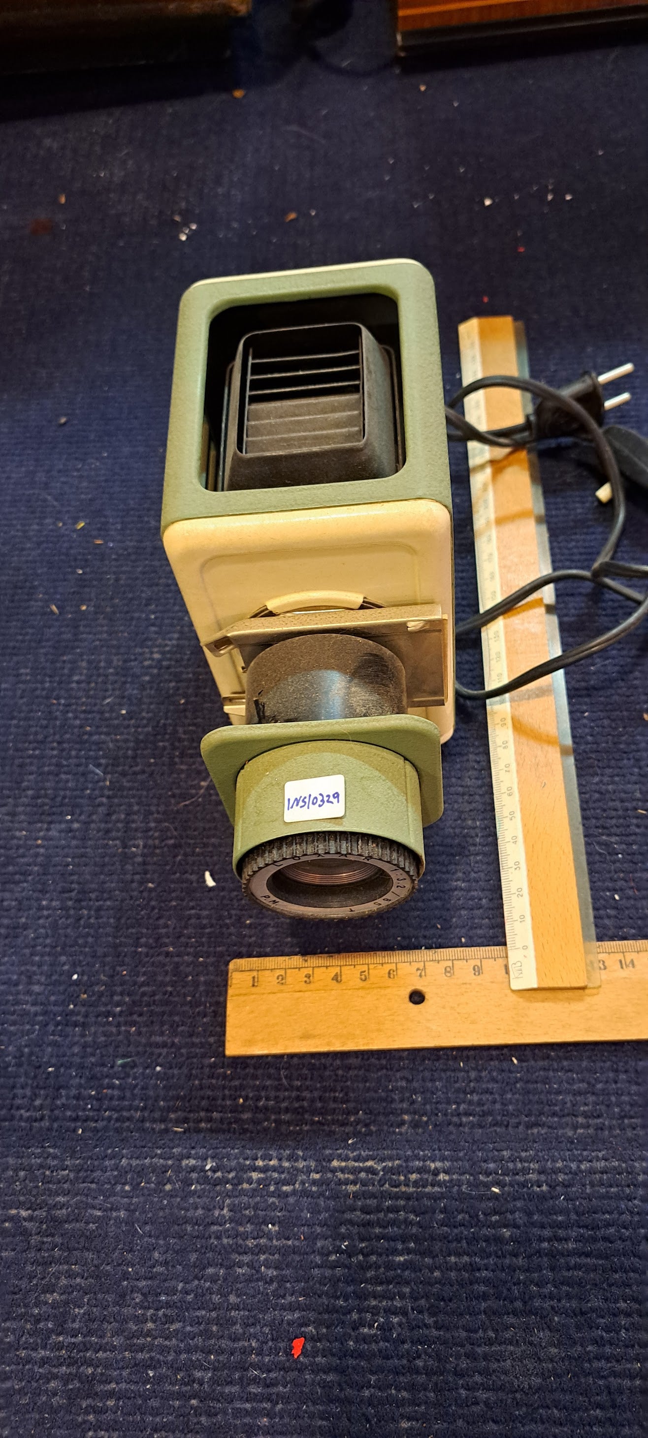 Antique manual movie film projector [INS10329]