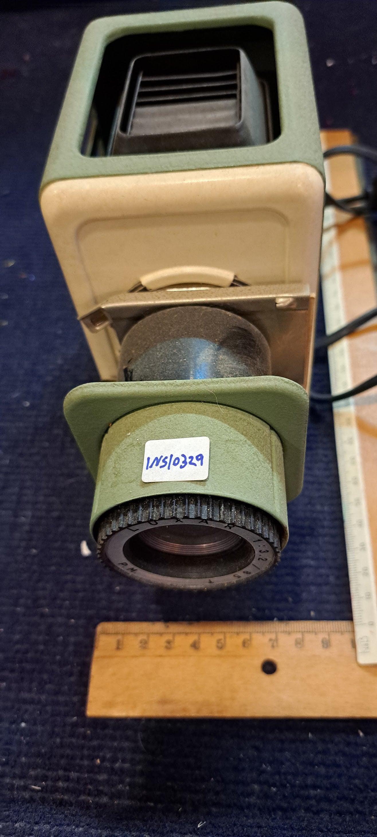 Antique manual movie film projector [INS10329]