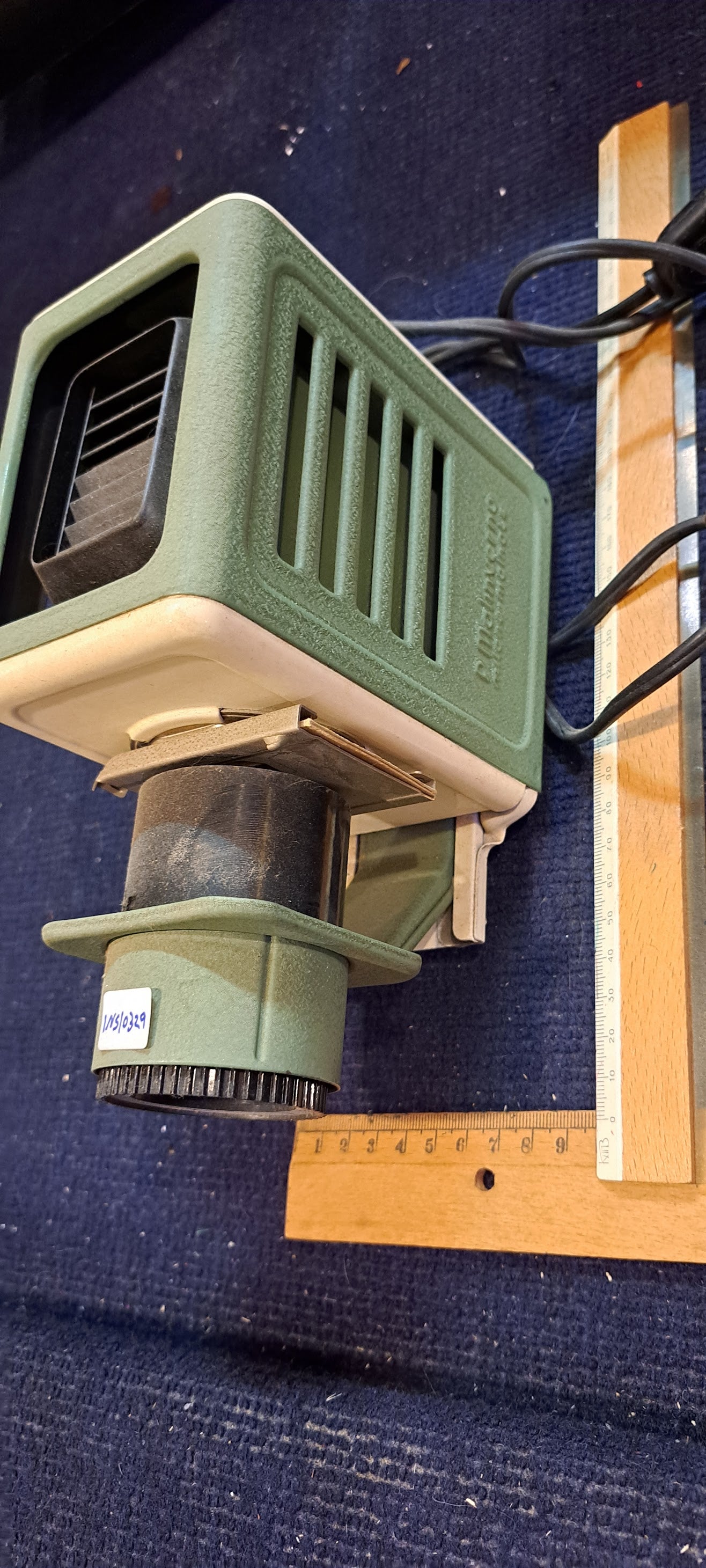Antique manual movie film projector [INS10329]