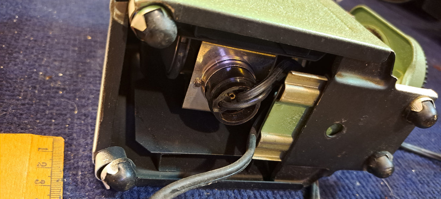 Antique manual movie film projector [INS10329]