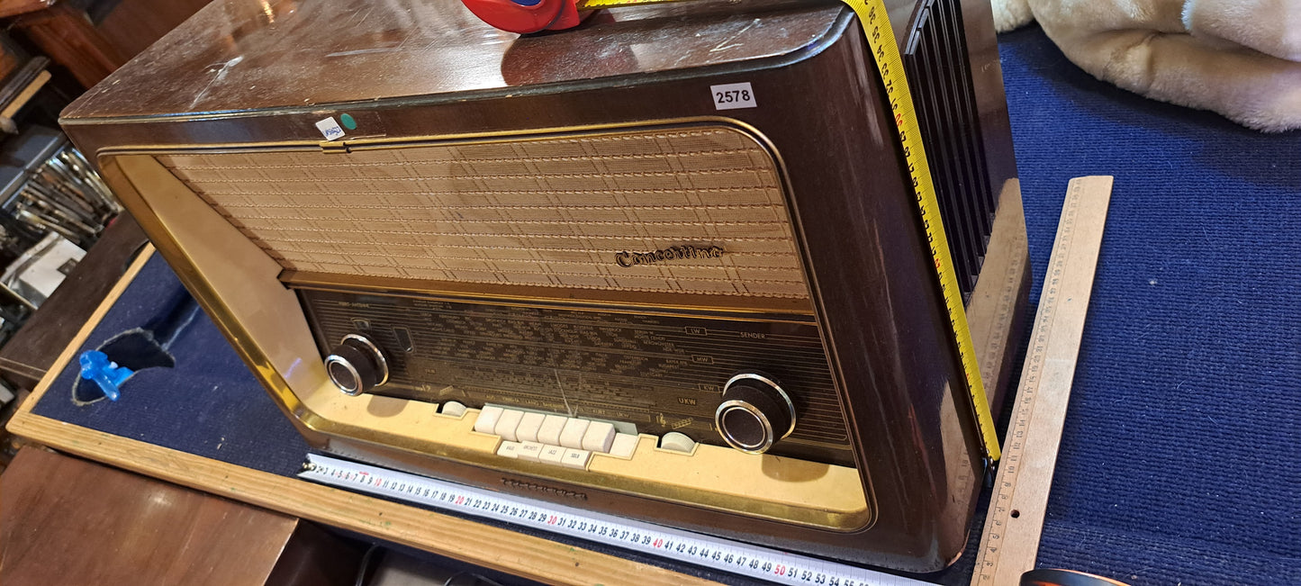Antique wooden tubes radio [INS10322]*for Israel local market only*