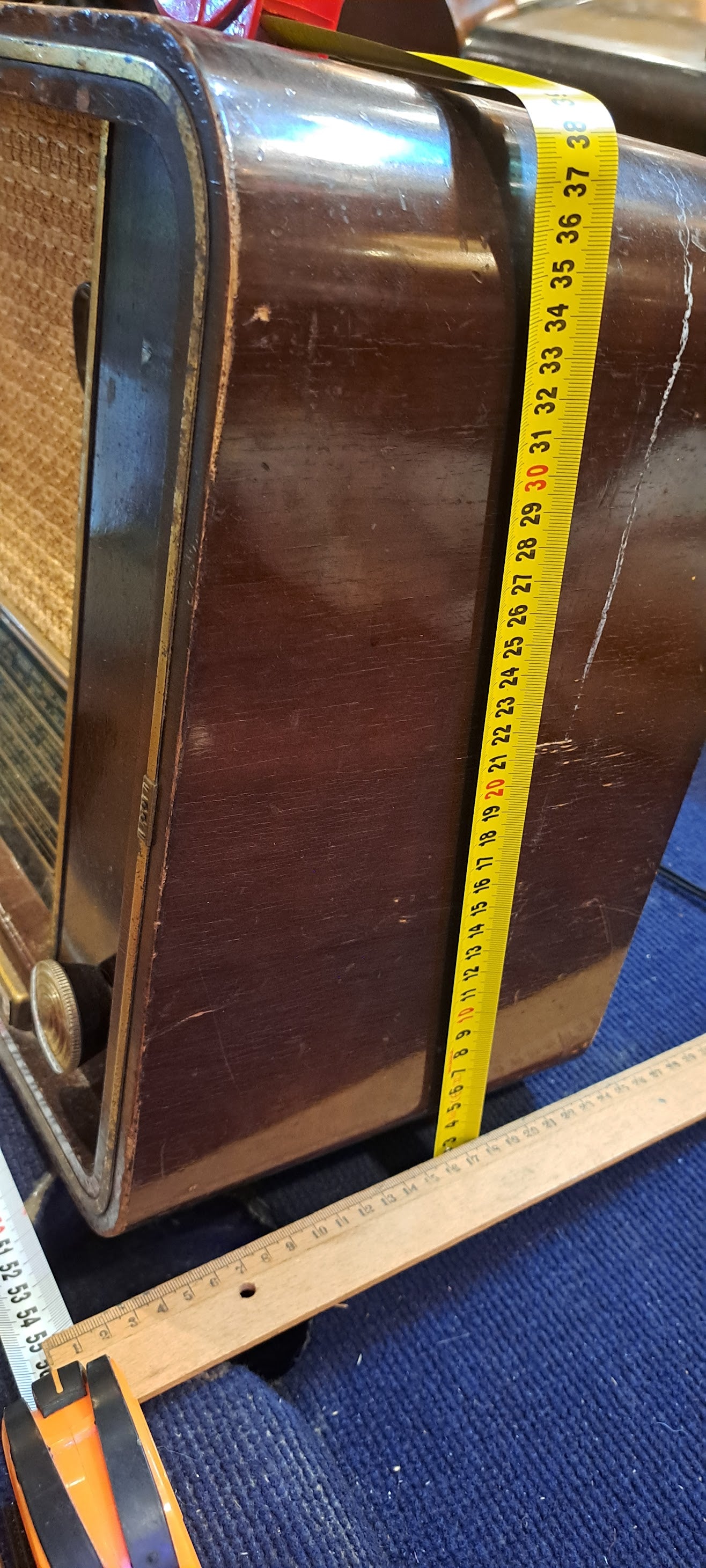 Antique wooden tubes radio [INS10323] *for Israel local market only*