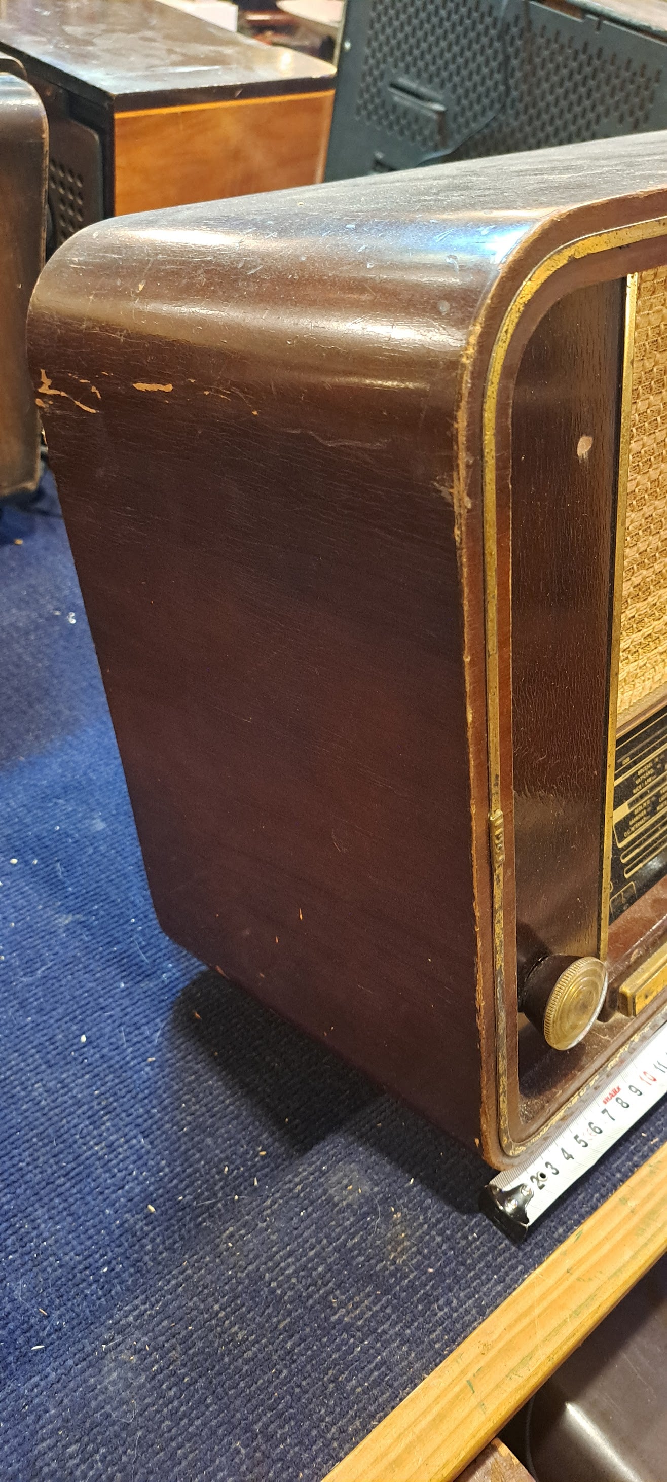 Antique wooden tubes radio [INS10323] *for Israel local market only*