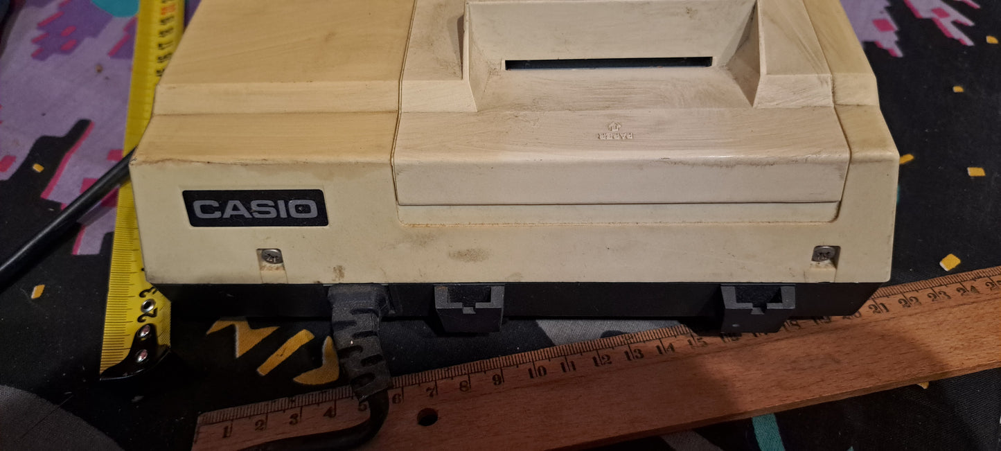 Vintage printing desk Calculator, Casio [INS10339]