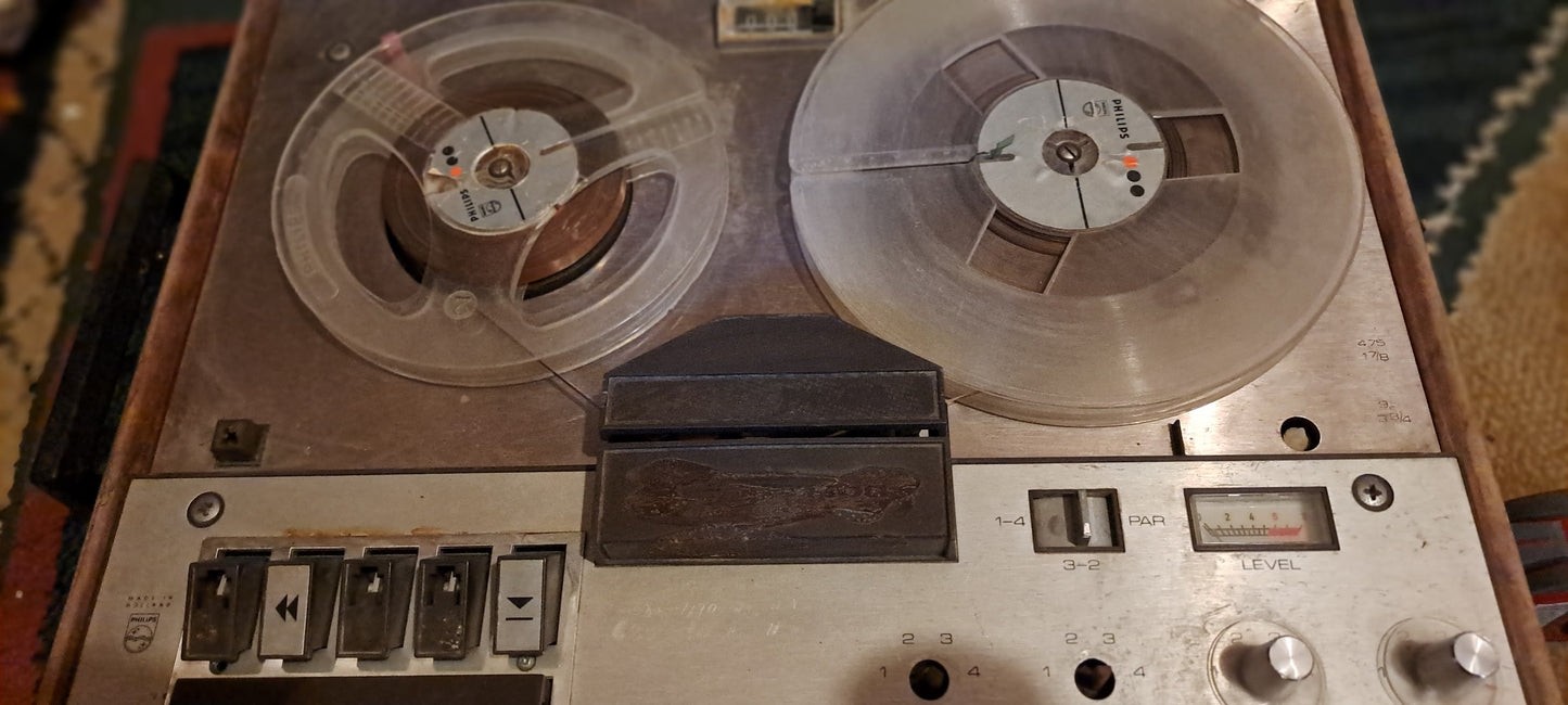 Reels tape recorder Phillips [INS10377]*for Israel local market only*