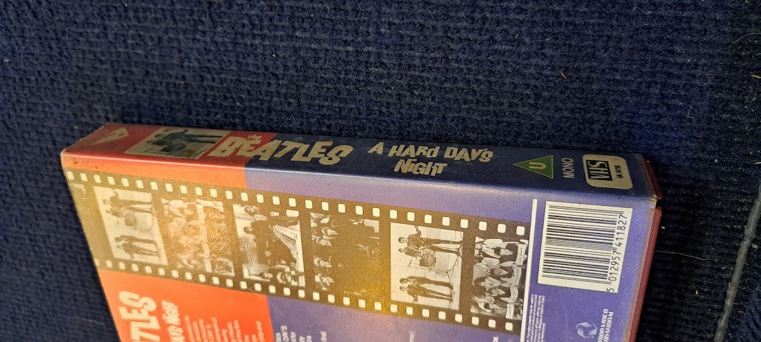 Beatles - Hard days night video cassette VHS [ENT10198]