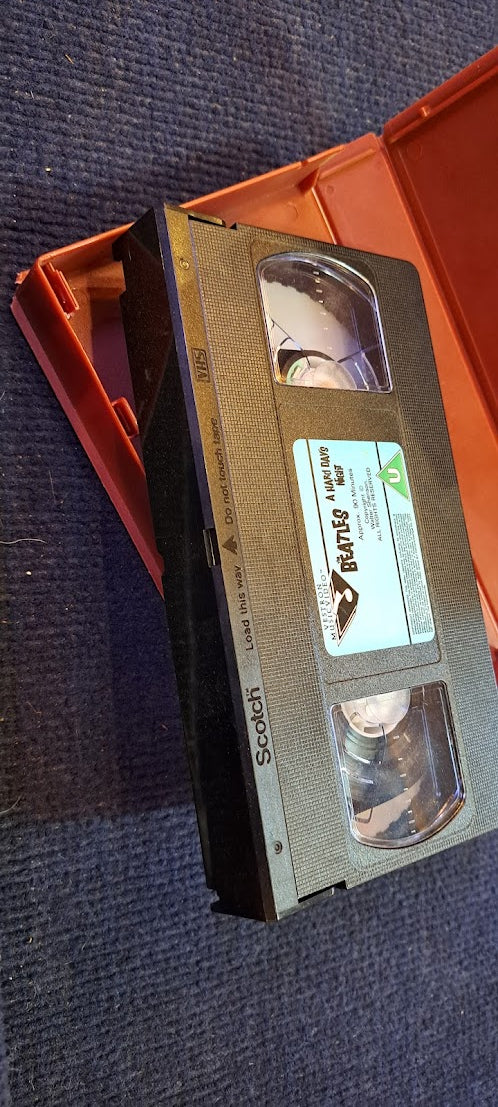 Beatles - Hard days night video cassette VHS [ENT10198]