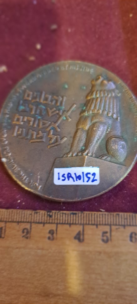 Israel bronze meda remembrance IDF day medal 1959 [ISR10152]