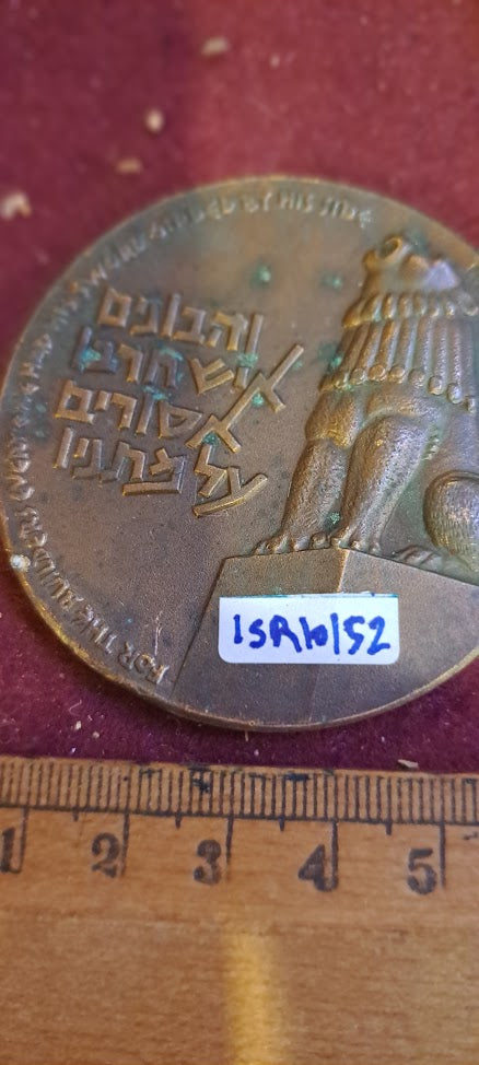 Israel bronze meda remembrance IDF day medal 1959 [ISR10152]