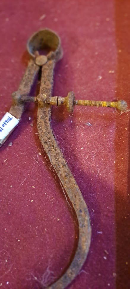 Antique metal starrett spring calipers [TOL10184]